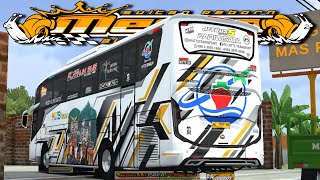NTTS Trans Mecca. Livery Mod JB5 SHD. Bussid