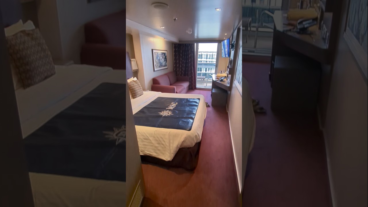 MSC Seaside Mini Cabin Tour! #roomtour #msc #seaside #cruiseship #cruise #travel