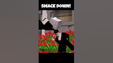 Smack Down! 🤨☠️ #shorts #minecraft