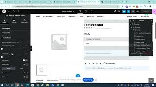 Show Product Attribute on the Single Product page using Custom Product Builder