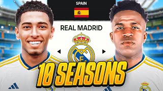 I Takeover Real Madrid For 10 Seasons & Break ALL RECORDS!