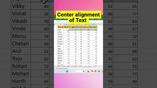 Center Align Text in Excel in Seconds ⚡