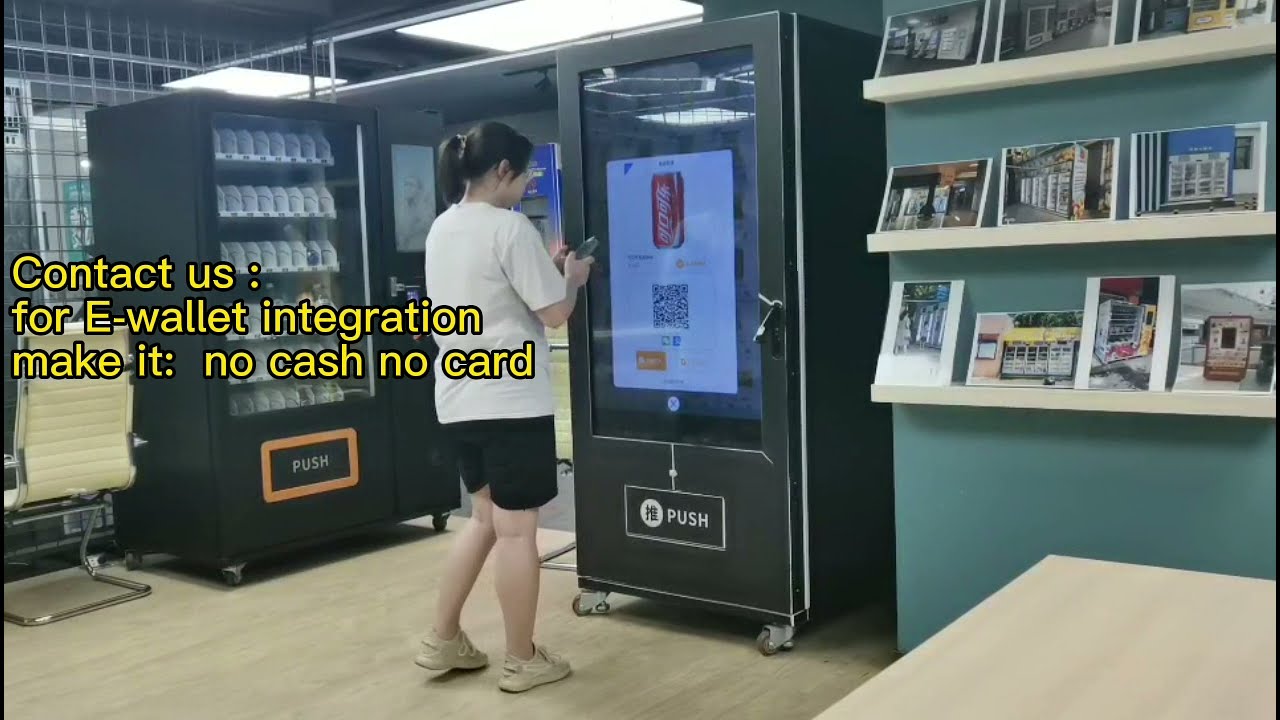 Pure E wallet vending machine, the future you dont want to miss. - YouTube