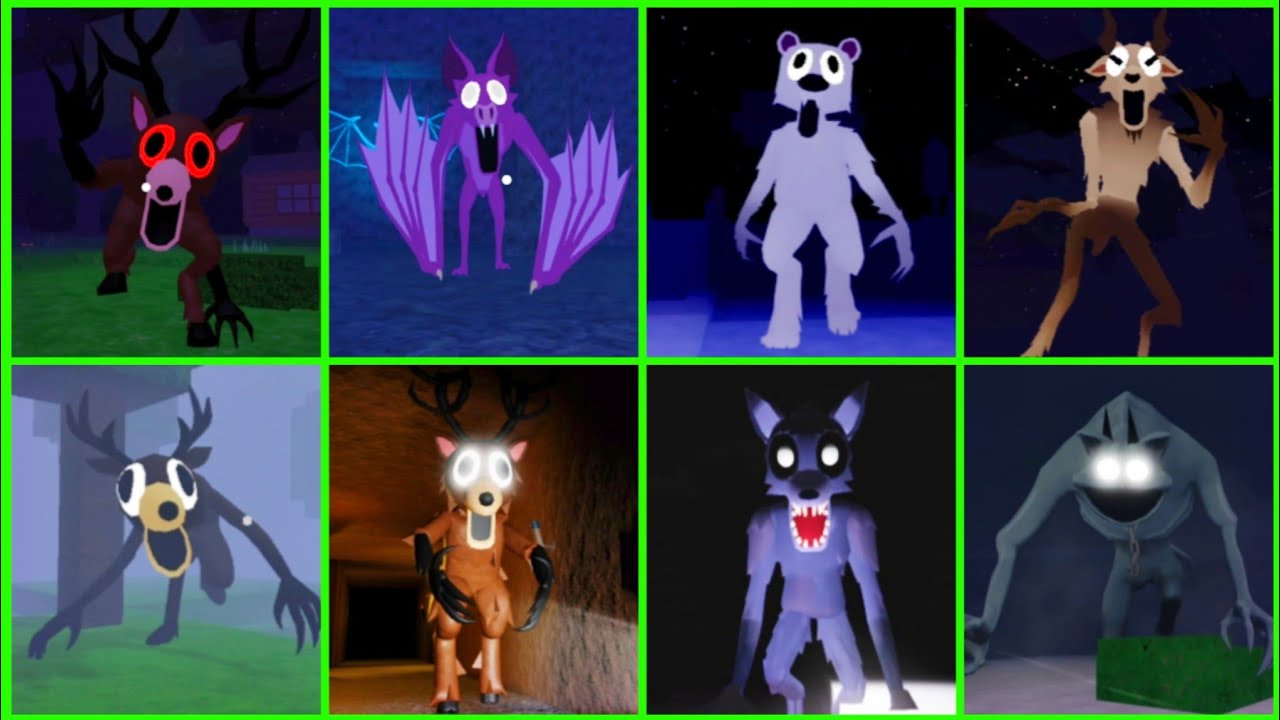 99 Nights Polar Challenge: Bear vs Wolf vs Cat (ALL JUMPSCARES!)