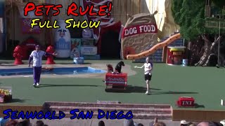 Pets Rule! Full Show at Seaworld San Diego