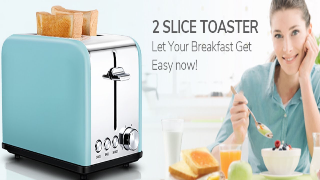 Let's talk about Toaster 2 Slice Retro Small Toaster with Bagel