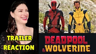 DEADPOOL & WOLVERINE OFFICIAL TRAILER REACTION (2024)