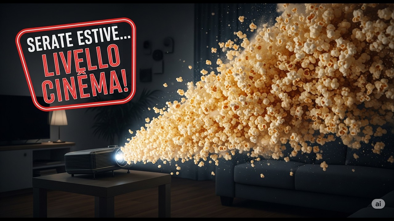 Mini proiettori: cinema all'aperto