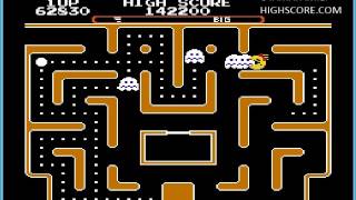 NES Ms  Pacman Tengen ON Normal Big Level 2 223530 points
