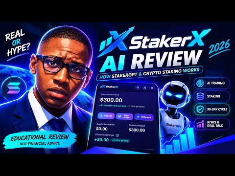 StakerX AI Review 2026: How StakerGPT Crypto Trading & Staking Works