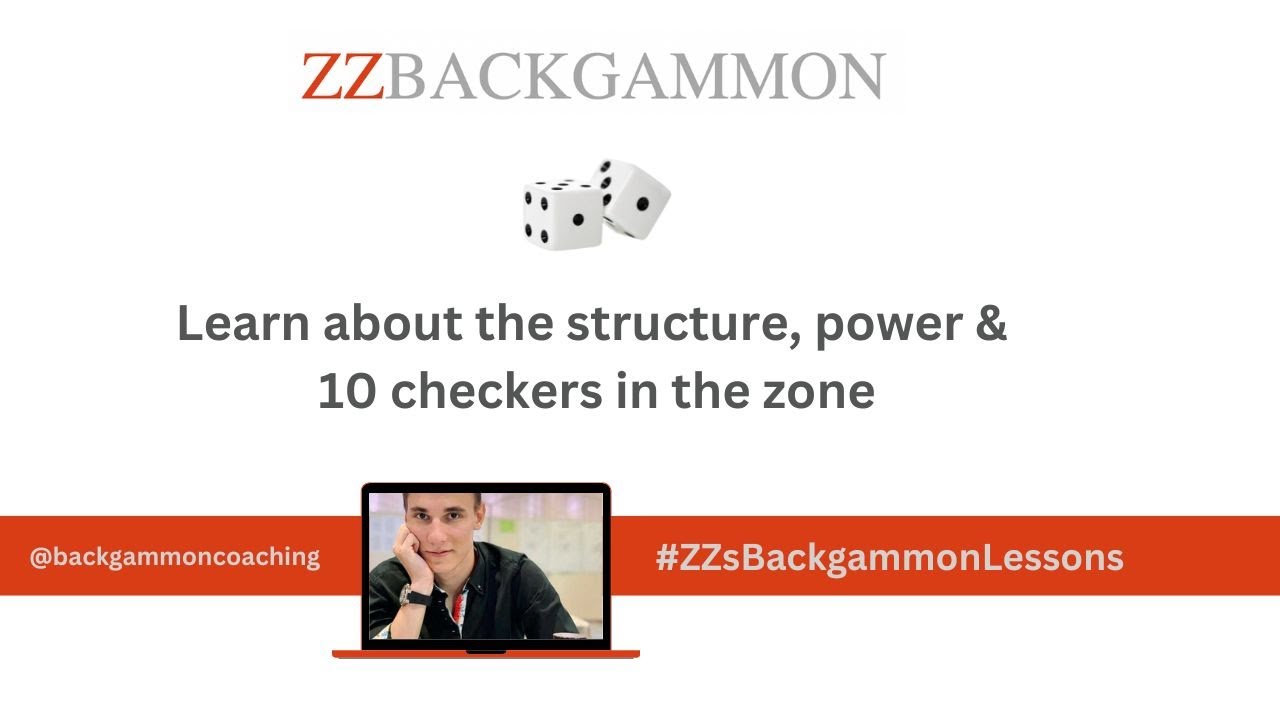 ZZ's Short Backgammon Lesson 10 Checkers in the Zone YouTube