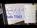 NÂNG CẤP android CHO TAB E SAMSUNG ĐỂ TẢI microsoft teams VỀ HỌC ONLINE Tab t561 android 7.1.2