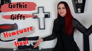GOTHIC GIFTS HOMEWARE HAUL | Mirrors, shelves, cushions