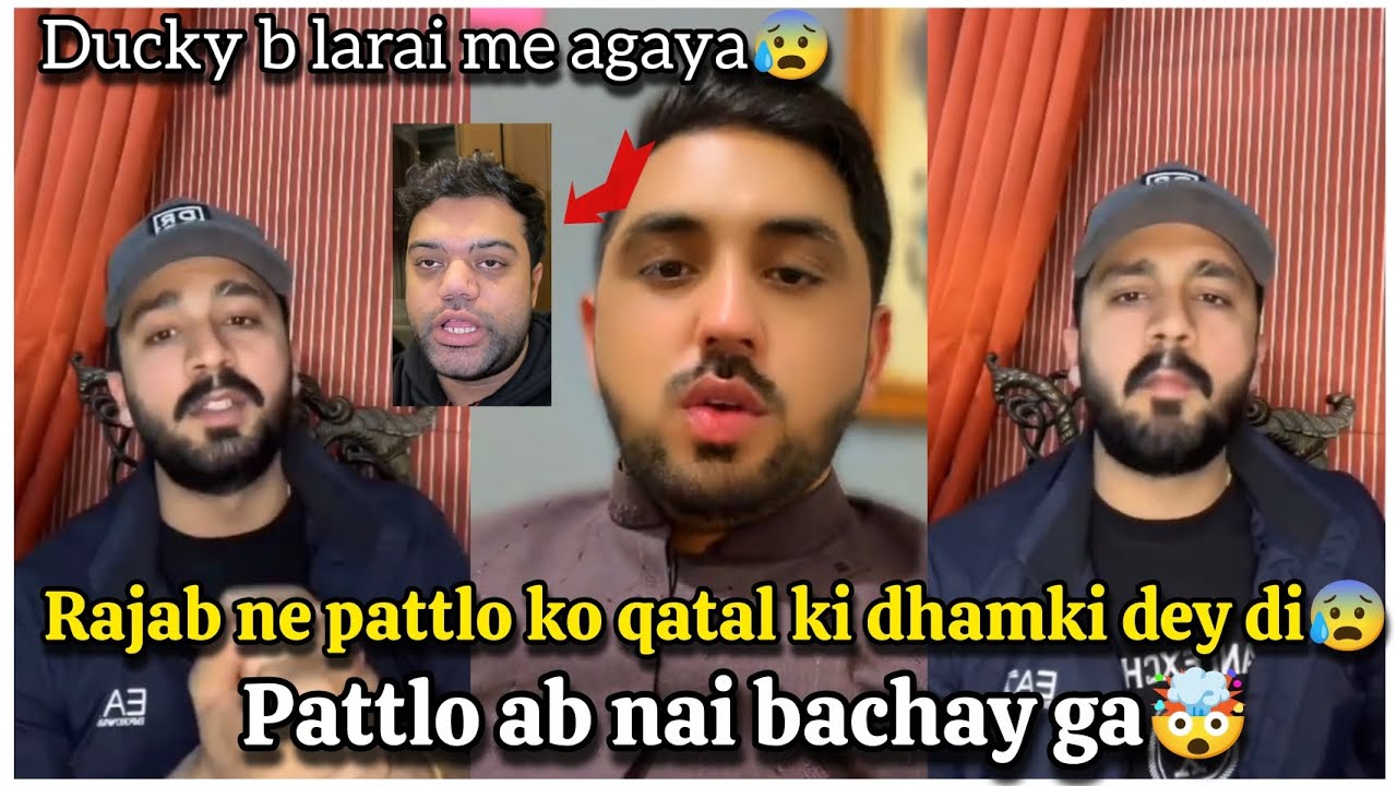 Rajab butt ne pattlo ko last warning dey di 🤯|Rajabbutt ne ducky Bhai ko b shamil krdia|Rajab family