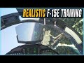 F-15E Strike Eagle Low Level Flight Through the Mountains