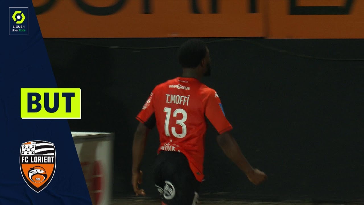 But Terem Igobor MOFFI (87' - FCL) FC LORIENT - LOSC LILLE (2-1) 21/22
