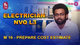 Electrician -  16 Prepare Cost Estimate