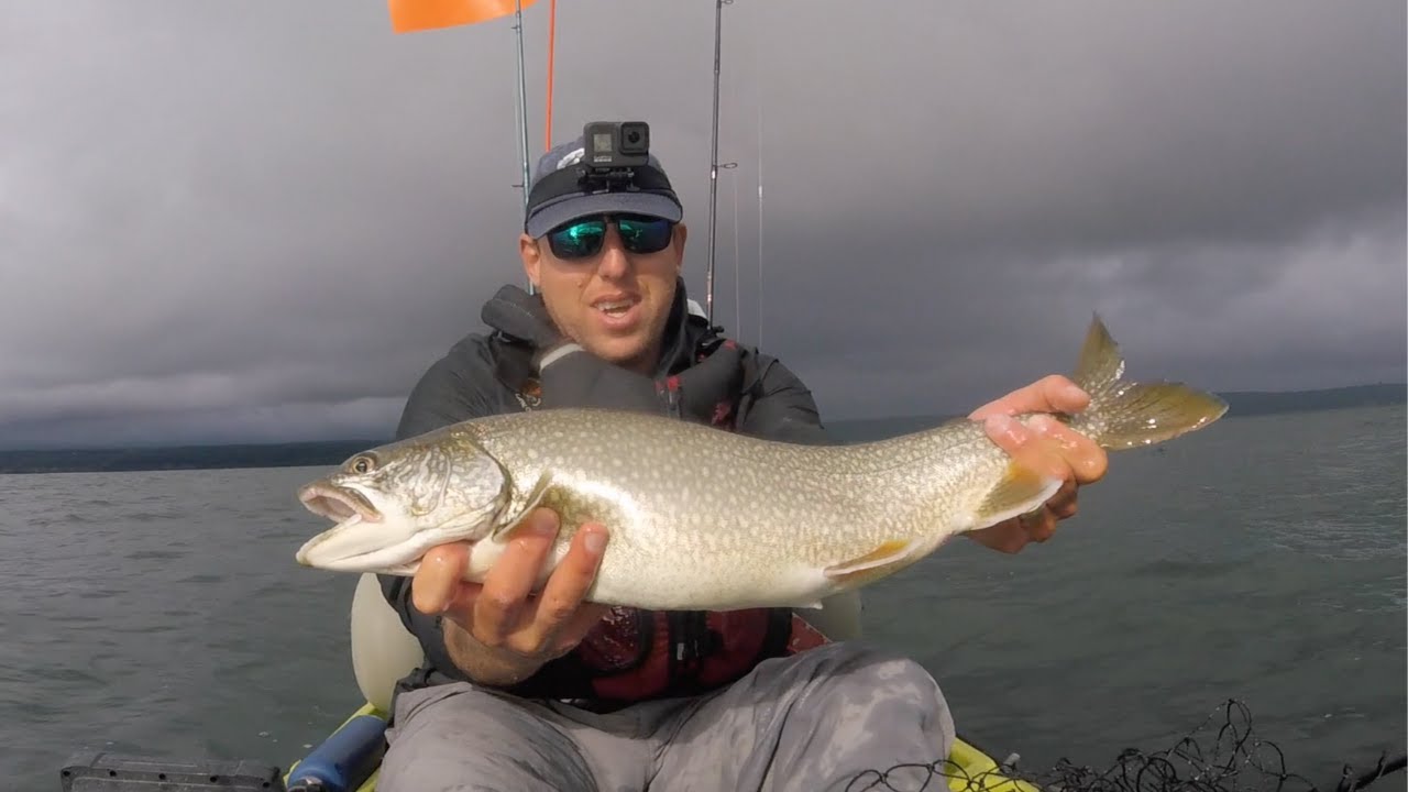 Lake Trout Downpour! Finger Lakes, NY YouTube