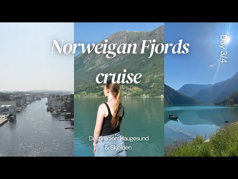 Day 3&4 in Norway | Norwegian Fjords cruise | Haugesund & Skjolden
