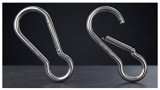 Modeling and Animating Carabiner -- Learn Polygon Modeling -- Part 59