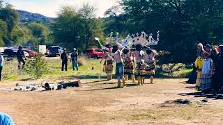 Burnette Apache crowndancers