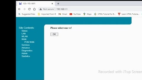 Please Select One VC? Syrotech Router Congregation problem Solve 💯% Model SY-GPON 1100-WDONT ONU/ONT