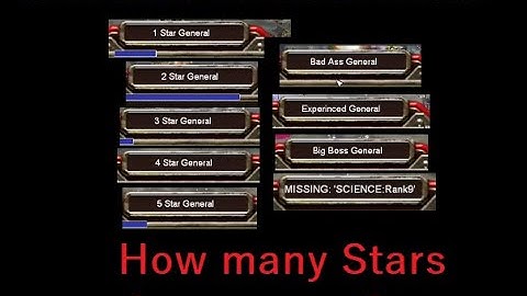 Generals Zero Hour Modding Tutorial - Increase General