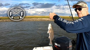 Catching Redfish on Live Shrimp