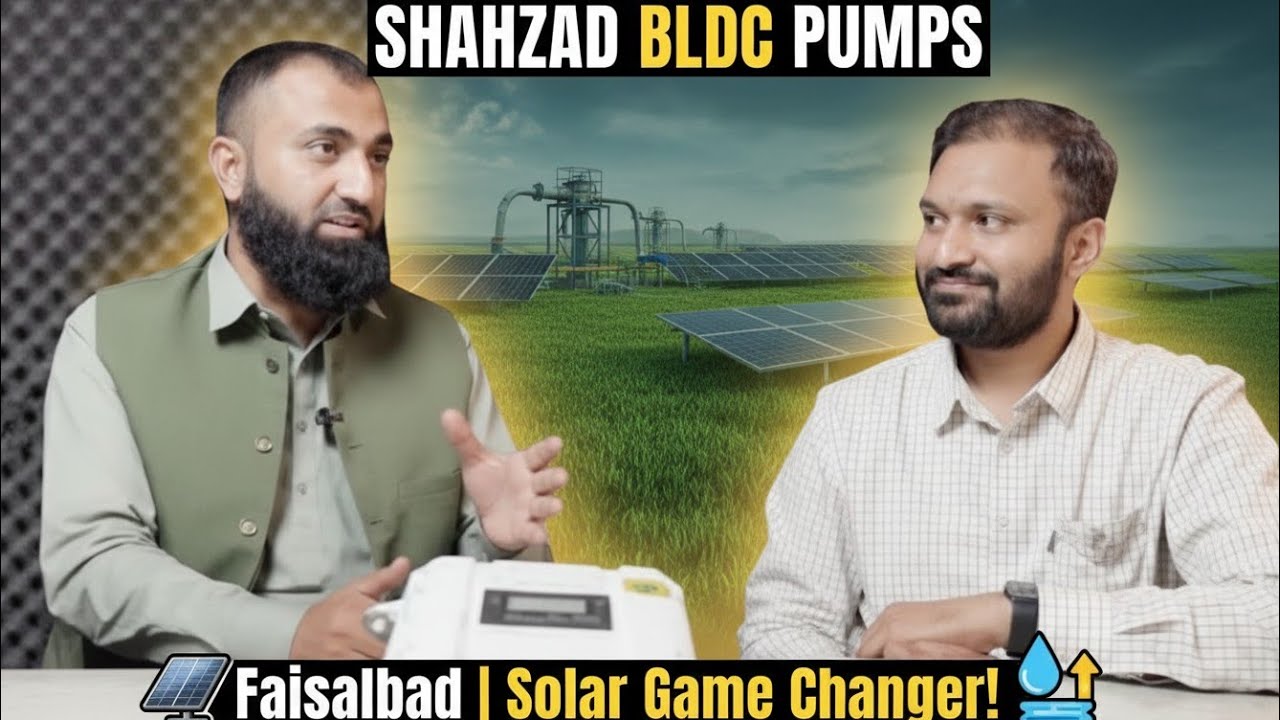 Solar BLDC Mono Block Pump Visit in Faisalabad | Small Farmers Game Changer