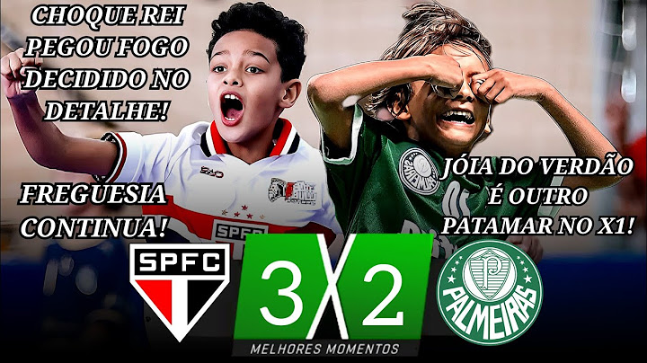 São Paulo 3 x 2 Palmeiras | Gols e Melhores Momentos | Paulista Futsal Sub-10 2025
