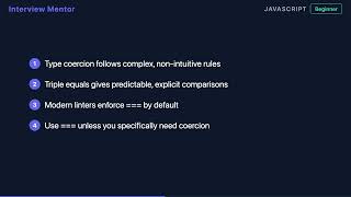 Famous JavaScript: == vs === Explained in 90 Seconds Wealth