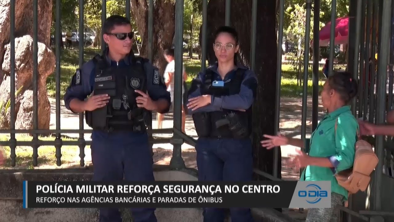 Polícia Militar reforça segurança no Centro de Teresina 09 06 2023