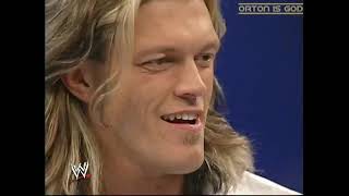 Smackdown Dec 07, 2007 Edge & Teddy Long Discuss Armageddon