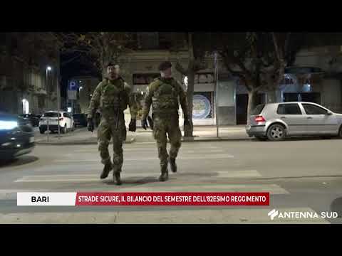 Video 16 GIUGNO 2026 - BARI: STRADE SICURE, IL BILANCIO DEL SEMESTRE DELL'82ESIMO REGGIMENTO