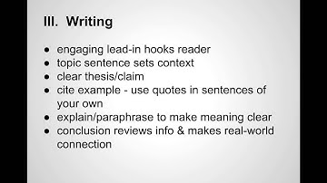 DBQ   short answer instructions