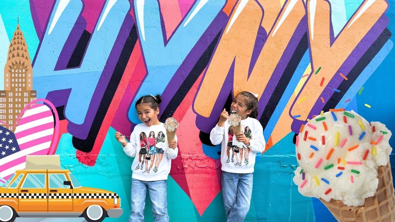 New York City Travel Guide for Kids With Jillyjoy Twins - Best Food and Best Park in Manhattan
