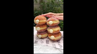 i m surprised to taste these filled donuts? shorts youtubeshorts trendingshorts trending