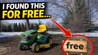 I Got A John Deer Lawnmower For FREE off Facebook Marketplace!!!