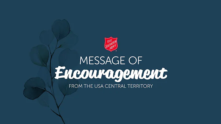 Messages of Encouragement March 29 2020 Col Steve ...