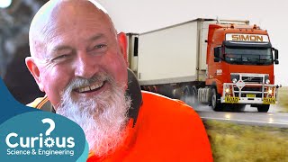 Driving A Truck 3000km Through Australia's Outback | Big Australia | Curious? Science & Engineering