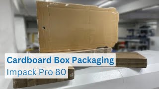 Cardboard Box Packaging | IMPACK PRO 80 Shrink Wrapping Machine