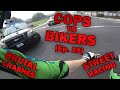 BIKER ROULETTE - COPS vs BIKERS x STREET RACING x CRASHES