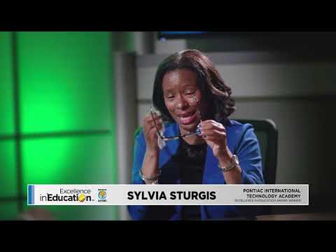Excellence in Education 5/15/18: Sylvia Sturgis