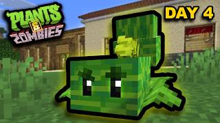 I Found One of the STRONGEST Plants in the PvZ Minecraft Mod! screenshot 3