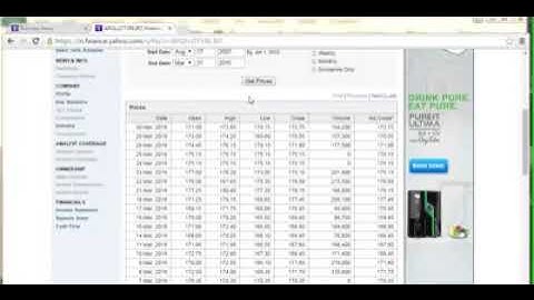 Import Data from a Web Page into an Excel Spreadsheet | web page to excel converter free |