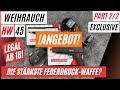 WEIHRAUCH HW 45 | JETZT ANGEBOT ANFORDERN | LAUTSTÄRKE- & CHRONY-MESSUNGEN, SCHUSSTEST | PART 2/2