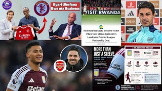 ASTON VILLA IRIMO KWINGINGA PEREZIDA KAGAME NGO BAKORANE KURI VISIT RWANDA.