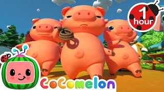 Download Lagu Three Little Pigs 1 HOUR  LOOP | More Nursery Rhymes \u0026 Kids Songs - CoComelon MP3