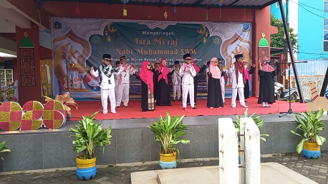 Isra Mi'raj_Tari Rindu Muhammad_Kelas 3A_SDN Halim 01_