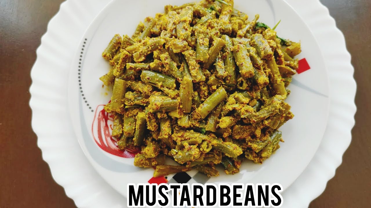Mustard Beans Recipe Beans Shorshe bata Bangla Recipe Food Is Good by Shivani YouTube